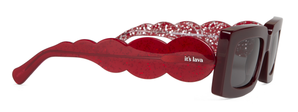 GARNET - LAVA ERUPTION WITH CLASSICAL LENSES